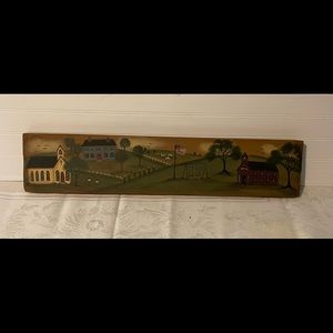 Primitive country sign